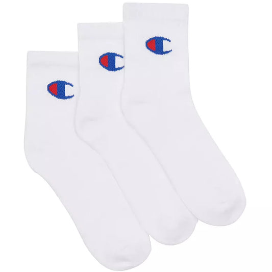 Champion Qtr Crew Sock (3 Pack)