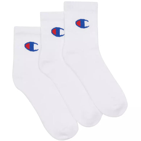Champion Qtr Crew Sock (3 Pack)  Champion Qtr Crew Sock (3 Pack)