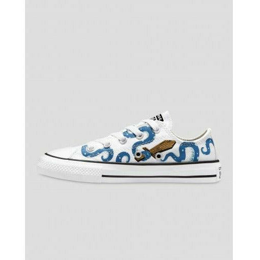 Converse Chuck Taylor All Star Octopirate Print Junior Low Top