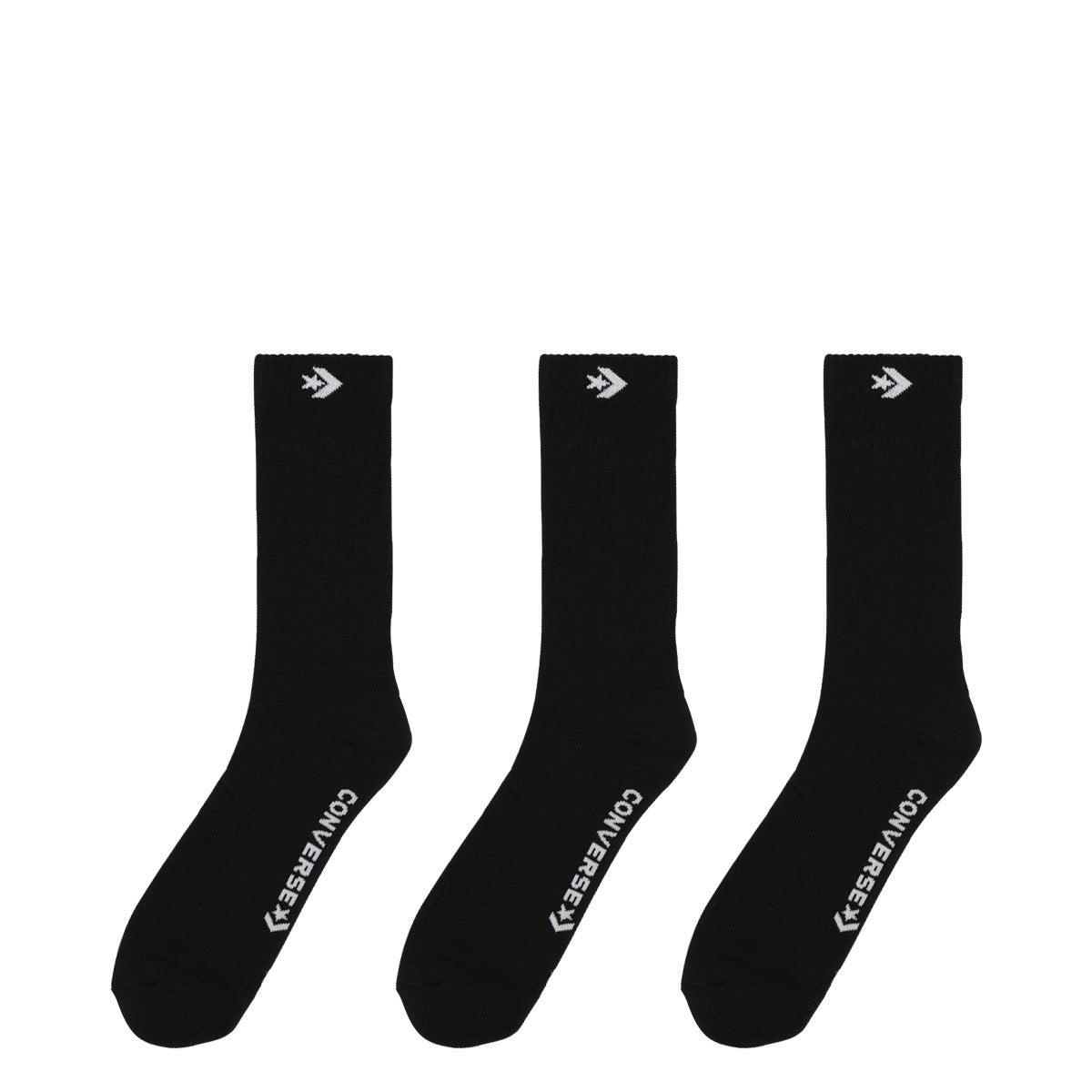 Converse Star Chevron Crew Sock 3 Pack  Converse Star Chevron Crew Sock 3 Pack
