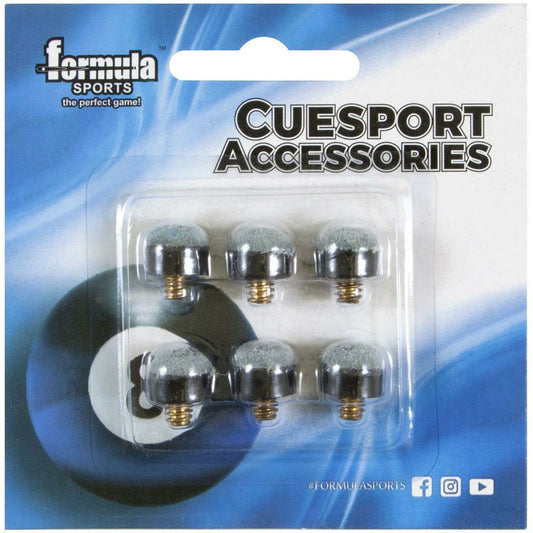Blue Leather Tip Screw In