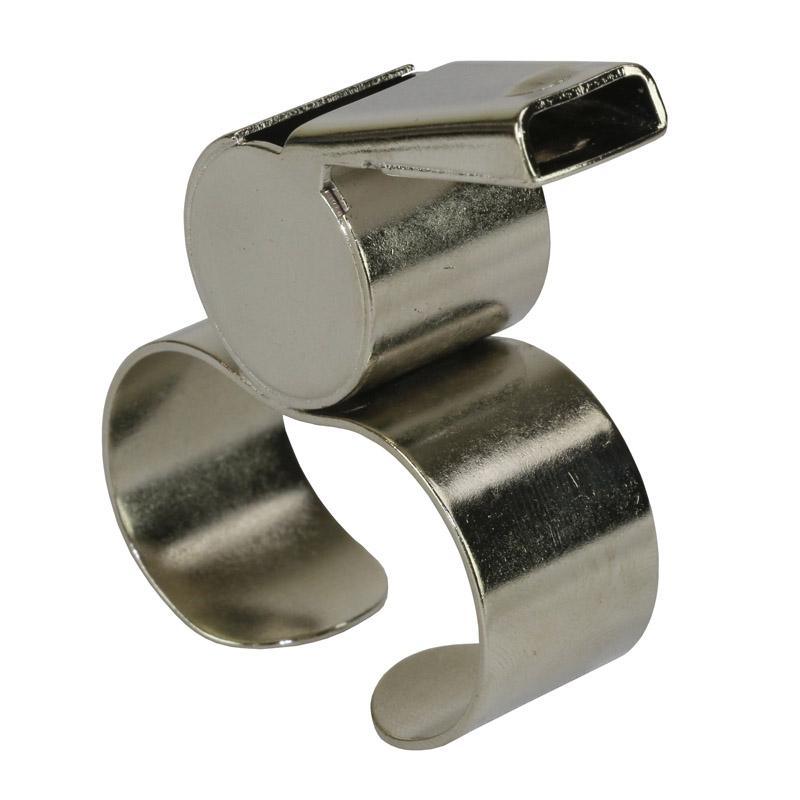 Gilbert Brass Whistle with Fingergrip  Gilbert Brass Whistle with Fingergrip