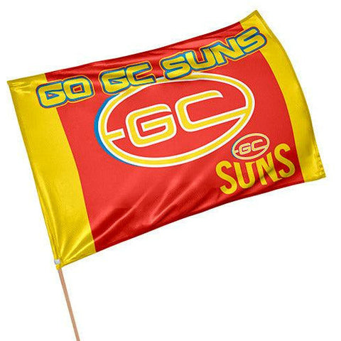 Gold Coast Suns Game Day Flag  Gold Coast Suns Game Day Flag