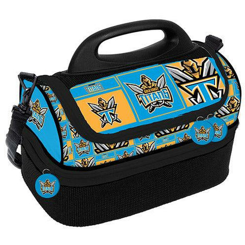 Gold Coast Titans Print Cooler Bag  Gold Coast Titans Print Cooler Bag