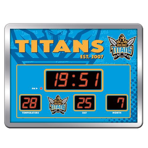 Gold Coast Titans Scoreboard Clock