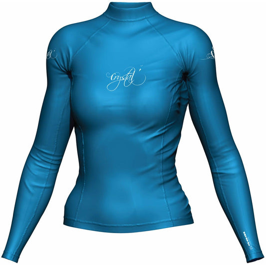 Mirage Crystal Long Sleeve Ladies Rash Shirt