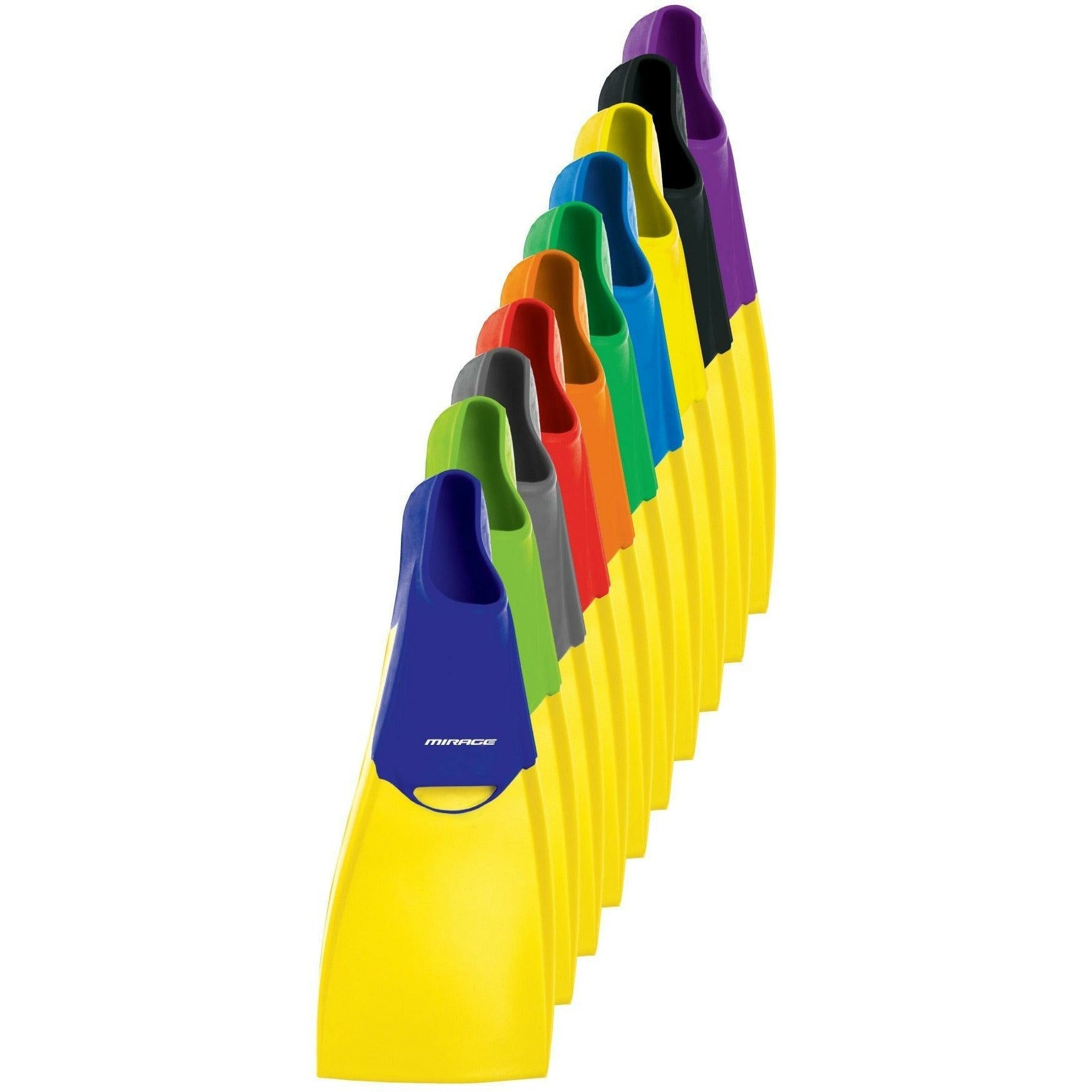 Mirage Deluxe Rubber Fins  Mirage Deluxe Rubber Fins