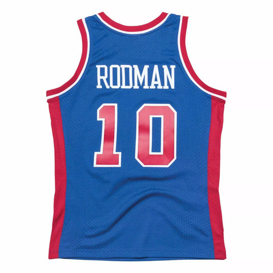 Mitchell & Ness - Dennis Rodman 10, Detroit Pistons 88-89 Swingman Jersey 