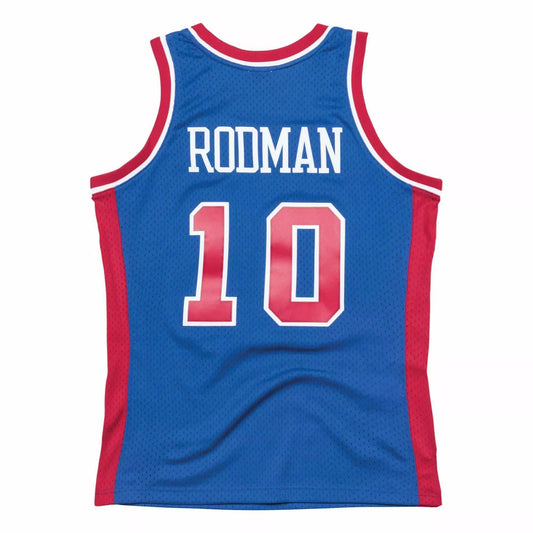 Mitchell & Ness - Dennis Rodman 10, Detroit Pistons 88-89 Swingman Jersey