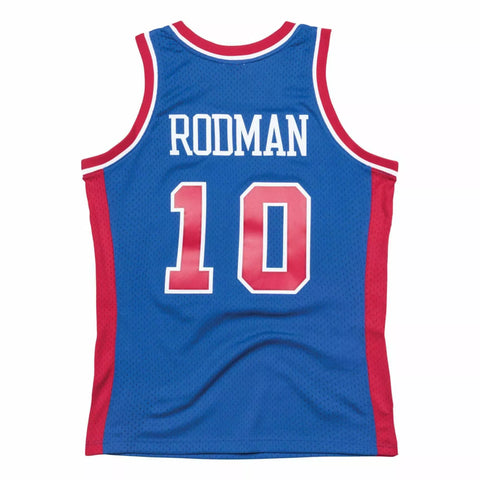Mitchell & Ness - Dennis Rodman 10, Detroit Pistons 88-89 Swingman Jersey  Mitchell & Ness - Dennis Rodman 10, Detroit Pistons 88-89 Swingman Jersey