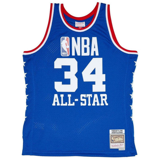 Mitchell & Ness - Hakeem Olajuwon 34, 1985 All-Star Swingman Jersey 