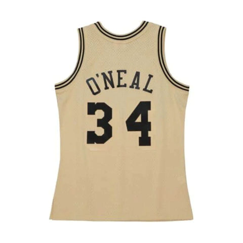 Mitchell & Ness - LA Lakers 96-97 Shaquille Oneal 34, Khaki Swingman Jersey 