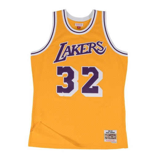 Mitchell & Ness - LA Lakers Johnson 32, 84-85 Home Swingman Jersey 