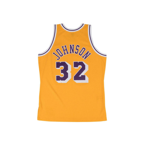 Mitchell & Ness - LA Lakers Johnson 32, 84-85 Home Swingman Jersey 