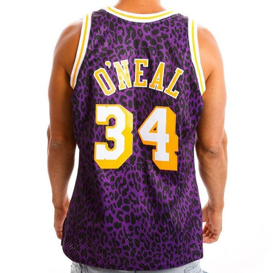 Mitchell & Ness - LA Lakers Oneal 34, NBA Wild Life Swingman Jersey 