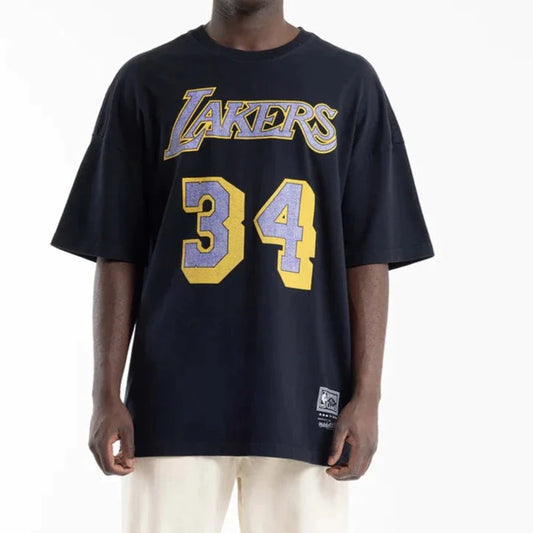 Mitchell & Ness - LA Lakers Shaquille Oneal 34 Tee