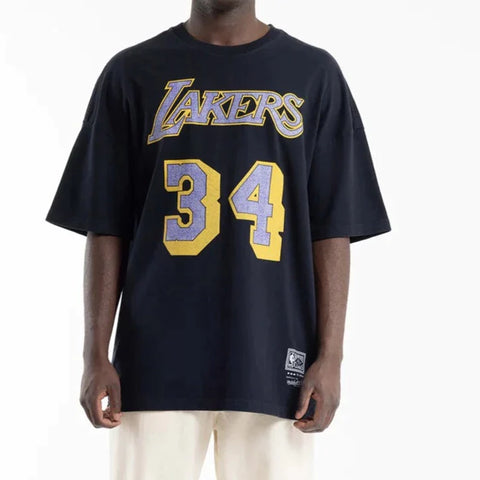 Mitchell & Ness - LA Lakers Shaquille Oneal 34 Tee  Mitchell & Ness - LA Lakers Shaquille Oneal 34 Tee