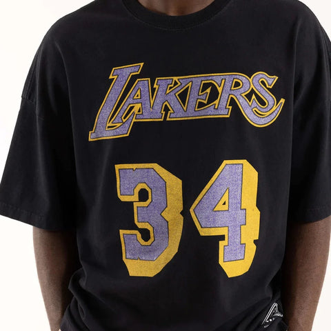 Mitchell & Ness - LA Lakers Shaquille Oneal 34 Tee  Mitchell & Ness - LA Lakers Shaquille Oneal 34 Tee
