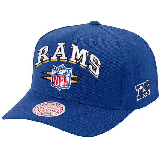 Mitchell & Ness - LA Rams Diamond Logo Snapback Cap 