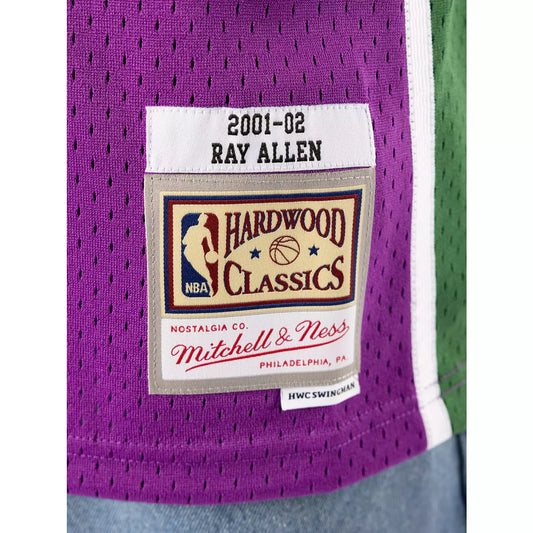 Mitchell & Ness - Milwaukee Bucks Allen 34, 01-02 Away NBA Swingman Jersey