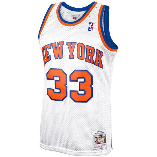 Mitchell & Ness - New York Knicks Ewing 33, 85-86 NBA Swingman Home Jersey 