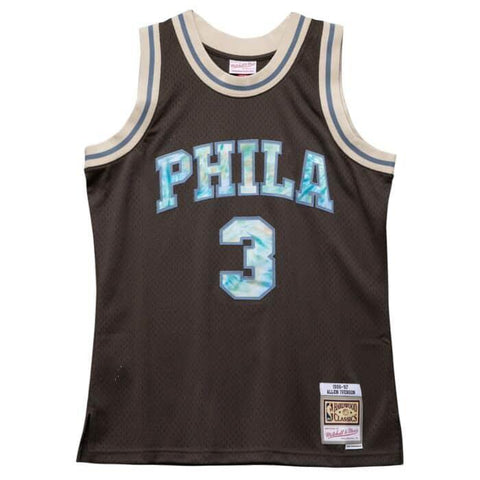 Philadelphia 76ers Allen Iverson Tye Dye Swingman Jersey  Philadelphia 76ers Allen Iverson Tye Dye Swingman Jersey