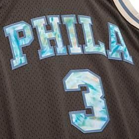 Philadelphia 76ers Allen Iverson Tye Dye Swingman Jersey  Philadelphia 76ers Allen Iverson Tye Dye Swingman Jersey
