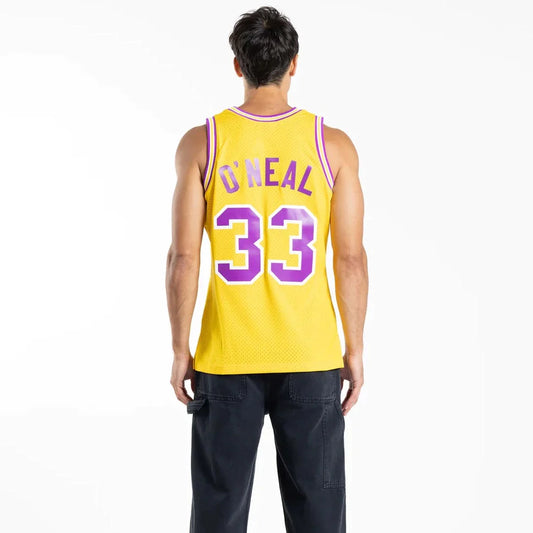 Mitchell & Ness - Shaquille Oneal 34, LSU 90-91 Swingman Jersey
