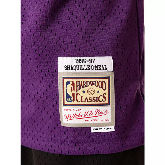 Mitchell & Ness - Shaquille ONeal, La Lakers, 96-97 Road NBA Swingman Jersey