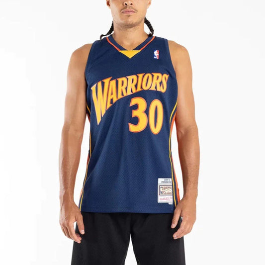 Mitchell & Ness - Steph Curry 30, Golden State Warriors 09-10 NBA Swingman Jersey