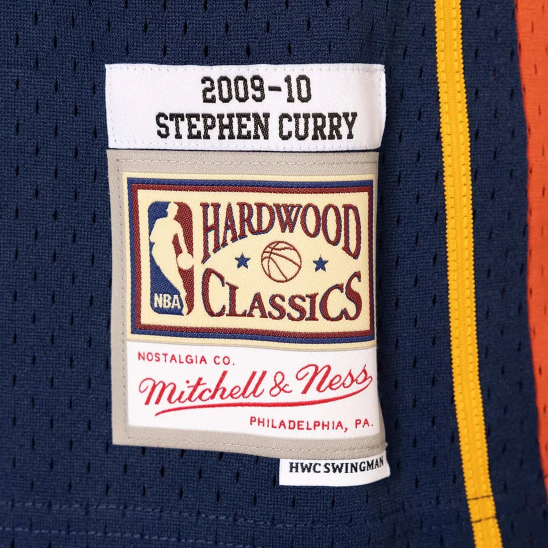 Mitchell & Ness - Steph Curry 30, Golden State Warriors 09-10 NBA Swingman Jersey 