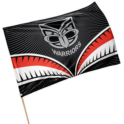 New Zealand Warriors Game Day Flag  New Zealand Warriors Game Day Flag