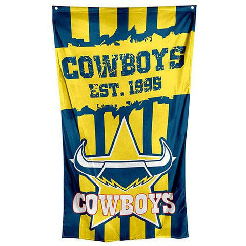 North Queensland Cowboys Wall Flag  North Queensland Cowboys Wall Flag