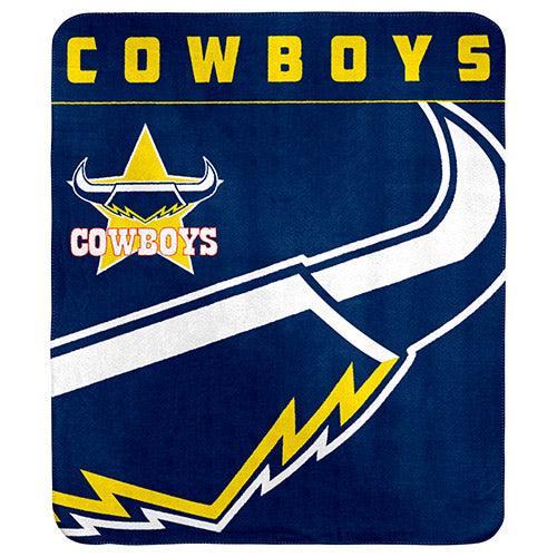 North Queensland Cowboys Fleece Blanket  North Queensland Cowboys Fleece Blanket