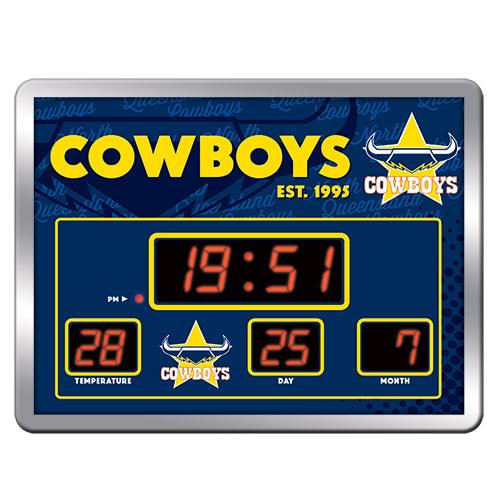 North Queensland Cowboys Scoreboard Clock 