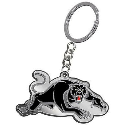 Penrith Panthers Metal Keyring 