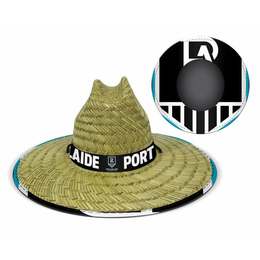 Port Adelaide Straw Hat 