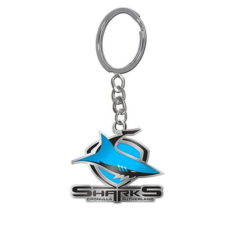 Sharks Metal Keyring  Sharks Metal Keyring