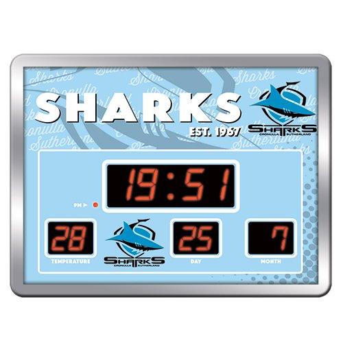Sharks Scoreboard Clock 