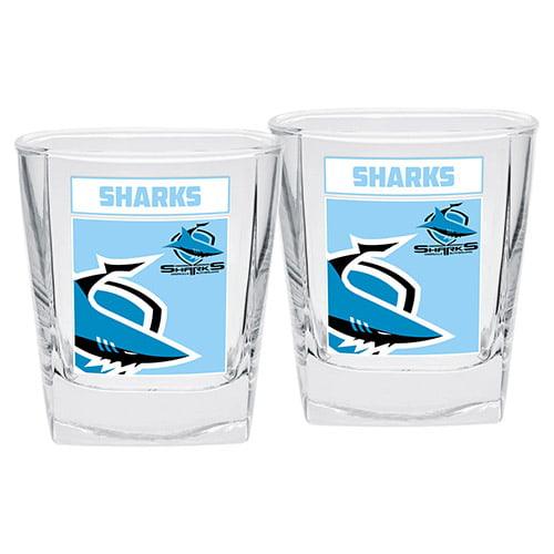 Sharks Spirit Glasses