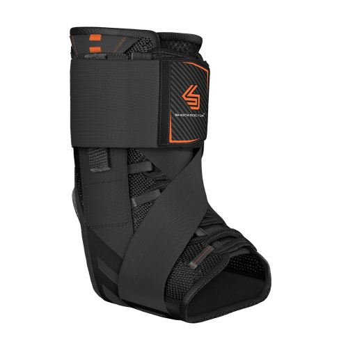 Shockdoctor Ultra Gel Lace Ankle Support - Black 