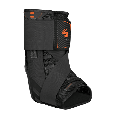Shockdoctor Ultra Gel Lace Ankle Support - Black