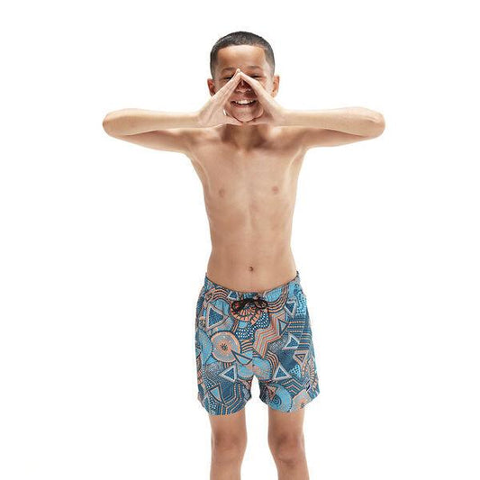 Speedo Boys Digital Print Watershort