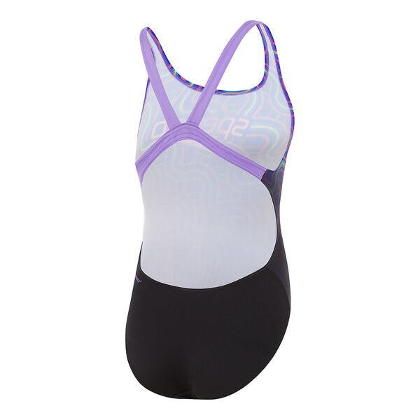 Speedo Girls Powerstrike Leaderback One Piece  Speedo Girls Powerstrike Leaderback One Piece