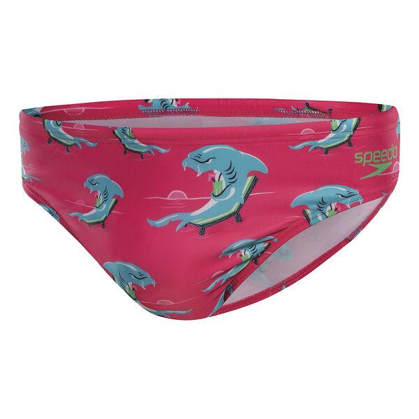 Speedo Mens Escape 5cm Brief - Shark Alarm  Speedo Mens Escape 5cm Brief - Shark Alarm