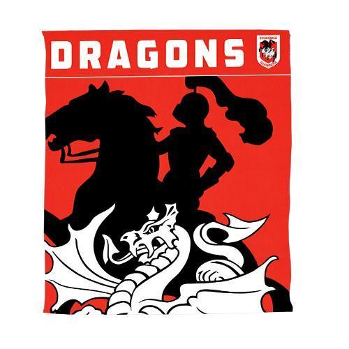 St George Dragons Fleece Blanket
