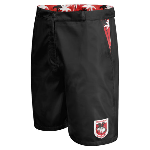 St George Dragons Par Tee Golf Shorts  St George Dragons Par Tee Golf Shorts
