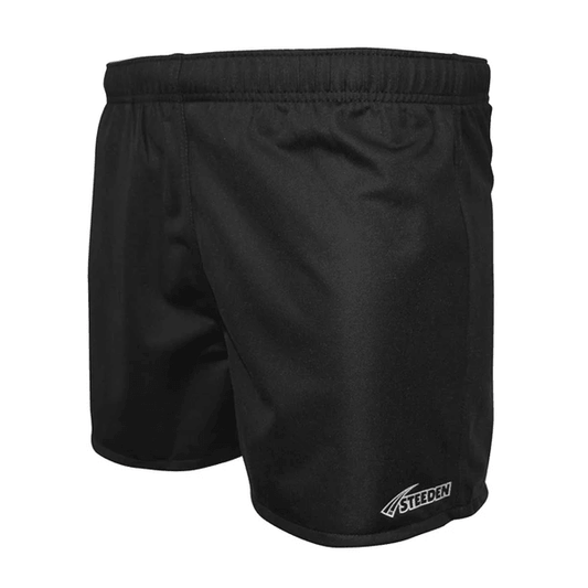 Steeden Rugby League Junior Shorts - Black