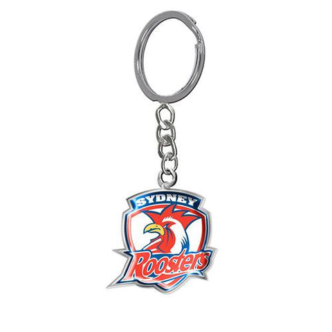 Sydney Rooster Metal Keyring 