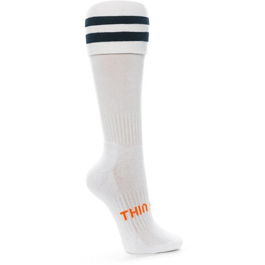 Thinskins White/2 Black Stripes